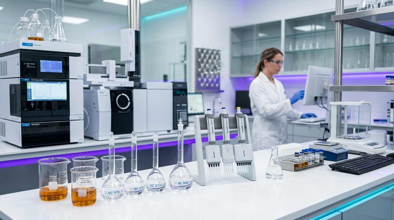SP Specialty Ingredients state-of-the-art analytical QA & formulation laboratory