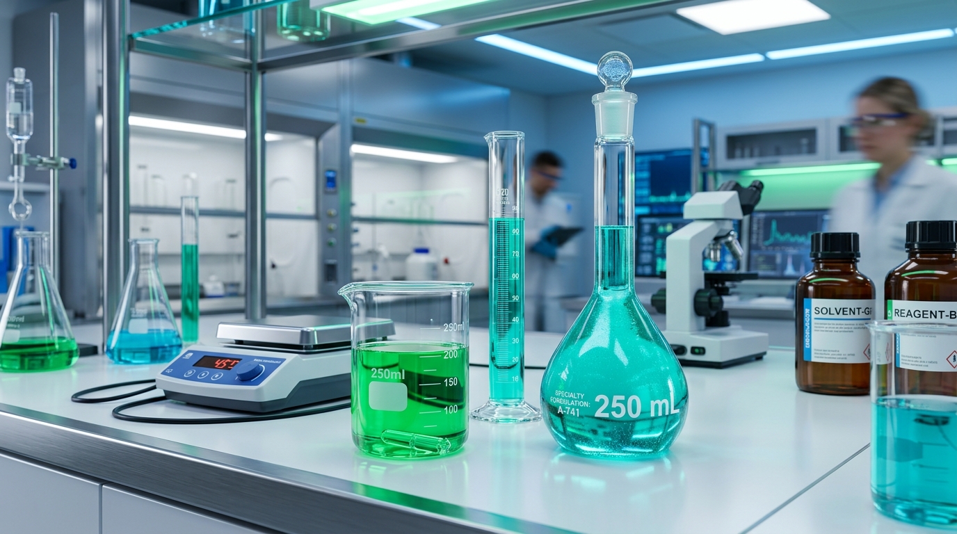 Specialty Chemicals ingredients and raw materials portfolio